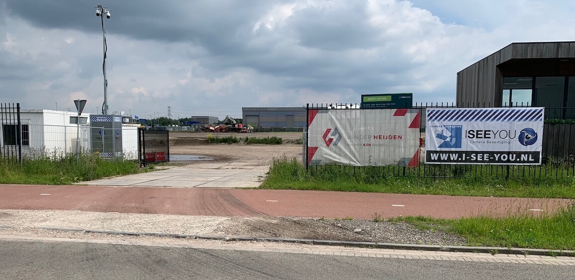 Objectbeveiliging met mobiel CCTV-systeem